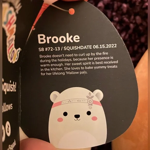 HTF Select Series Brooke and Omar Fancy Bear Friends 8' Squishmallow Set NWT - Picture 5 of 8